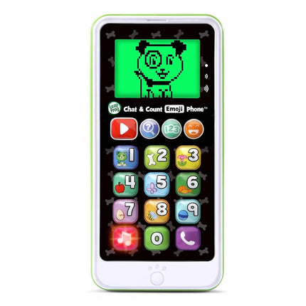 LeapFrog (White) Chat and Count Emoji Phone, White