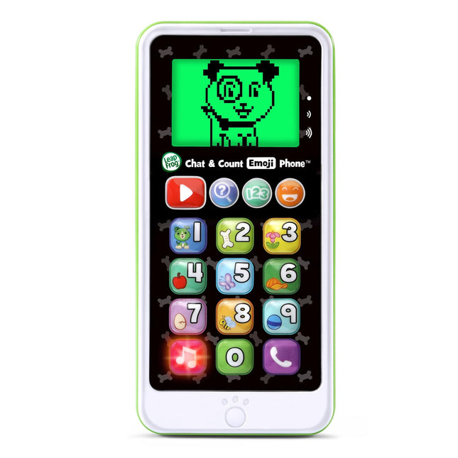 LeapFrog (White) Chat and Count Emoji Phone, White