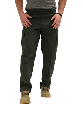 Dickies Boys' Flex Cargo Slim Straight Pant, Olive