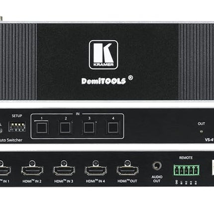 KRAMER VS-411X AUTOMATIC 4K HDR HDMI 4X1 SELECTOR