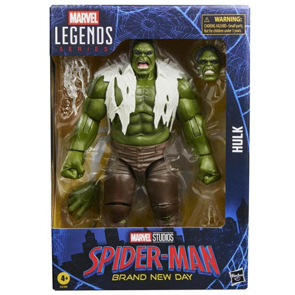 Marvel Legends Series Hulk, Spider-Man: Brand New Day Collectible 6-Inch Action Figure Set