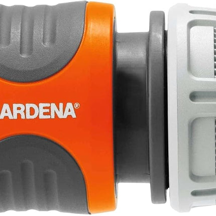 Gardena Hose Connector 13 mm (1/2 inch) and 15 mm (5/8 inch): Connectors for the Hose Start, Grip Wells, Easy Installation, Packed (18215-20)