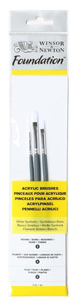 Winsor & Newton 5295003 Foundation Brush Set, Acry