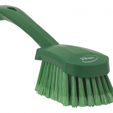 Vikan 41942 Brush,Washing,Soft-Split,10",PP/PBT,Gr