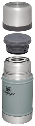 Termo para comida clásico legendario de STANLEY, 24 oz, plateado texturizado