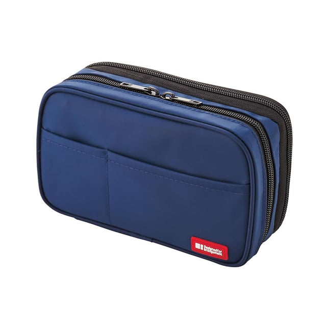LIHIT LAB Large Capacity Double Zipper Pencil Case
