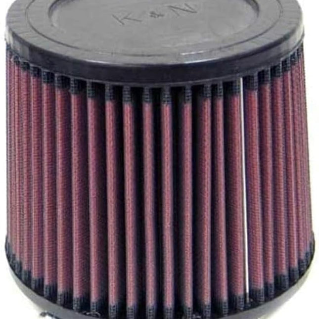 K&N Universal Clamp-On Air Filter: High Performance, Premium, Washable, Replacement Filter: Flange Diameter: 4.5 In, Filter Height: 5 In, Flange Length: 0.625 In, Shape: Round Tapered, RU-4260