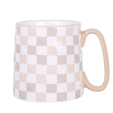 Tasse Bella à carreaux neutres 10 Strawberry Street