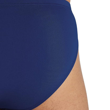 Arena Mens Team Swim Briefs Solid, Navy-white, 24