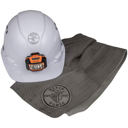 KLEIN TOOLS 60093 Cooling Towel for Neck with Evaporative PVA Technology, Gray