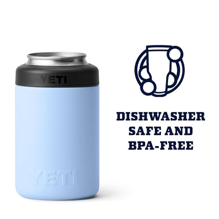 YETI Rambler 12 oz. Colster Can Insulator for Standard Size Cans, Big Sky Blue (NO CAN INSERT)