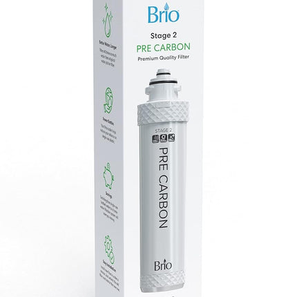 Brio NFMGAC Water Filter, Polypropylene, White