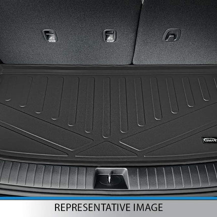MAXLINER All Weather Custom Fit Black Cargo Liner Behind The 3rd Row Compatible with 2020-2023 Kia Telluride