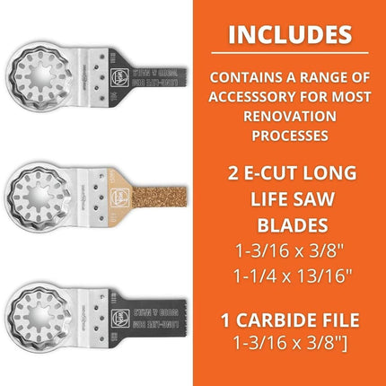 FEIN 35222967090 Starlock Mini Cut Combo Set 3piece