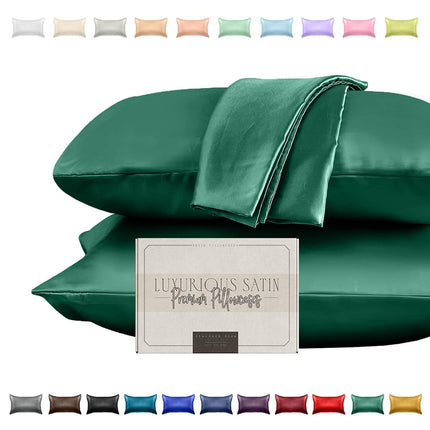 Elegant Comfort Silky and Luxurious 2-Piece Satin 