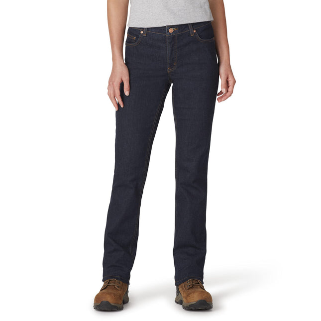 Dickies Women's Perfect Shape Denim Jean-Straight 