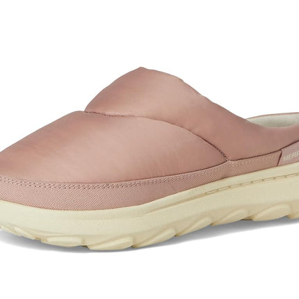 Merrell Women's Hut Moc 2 Quilted Slide Slipper, Adobe Rose, 6