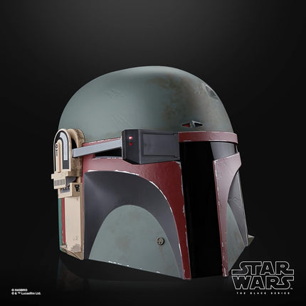 Star Wars The Black Series Boba Fett (Re-Armored) Premium Electronic Helmet, The Mandalorian Roleplay Collectible for Kids Ages 14 and Up