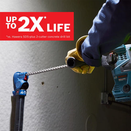 Bosch HC4C2014-3/16 in. x 10 in. x 12 in. SDS-Plus® Bulldog™ Tough Rotary Hammer Bit