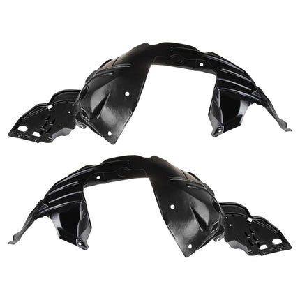TRQ Front Inner Fender Liner Set Compatible with 2