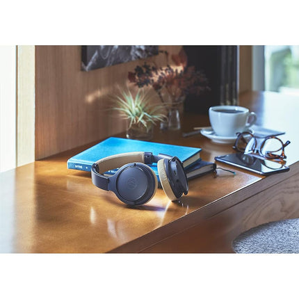 Audio-Technica ATH-S220BTNBG Wireless Headphones - Navy/Beige