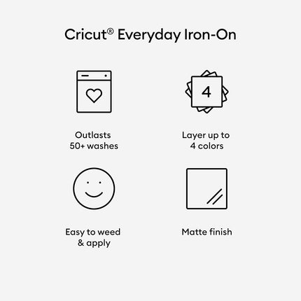 Cricut Everyday Iron-On Coral