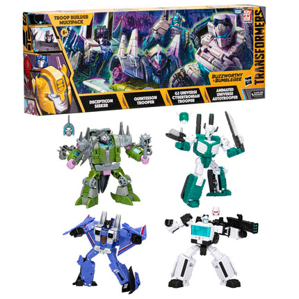 Transformers Buzzworthy Bumblebee pack 4 figurines