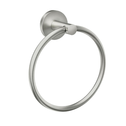 Moen Y5785BN Arlys Modern Bathroom Hand Towel Ring, Brushed Nickel