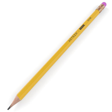 Crayons HB ARTEZA n° 2, lot de 48 crayons graphite pré-taillés avec corps en bois, en vrac, fournitures de bureau et scolaires pour examens, salles de classe, étudiants