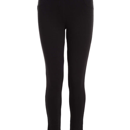 Nautica Girls' School Uniform Stretch Interlock Le