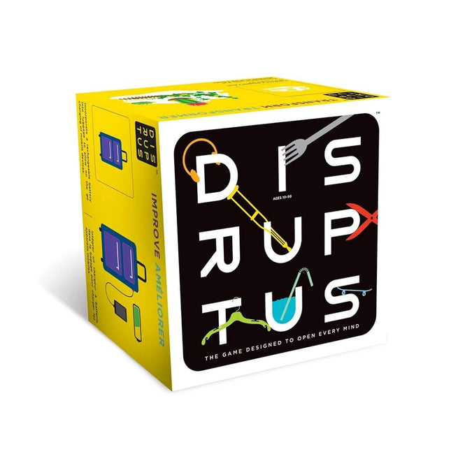 FoxMind Games Disruptus - an Award-Winning Card Game Designed to Open Every Mind