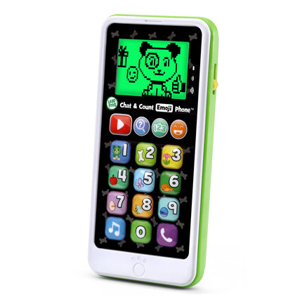 LeapFrog (White) Chat and Count Emoji Phone, White