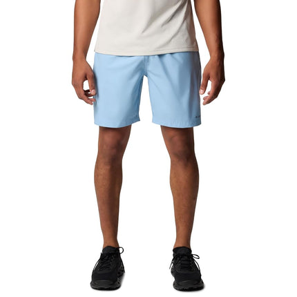 Columbia Men's Summertide Stretch Short Hiking, Ripple Blue, 2X/8" Inseam