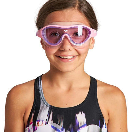 ARENA Unisex-Youth The ONE MASK JR Goggles, Pink-Pink-Violet, Size One Size