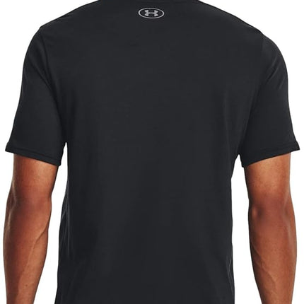 Under Armour Global Foundation Men's Short Sleeve T-Shirt, Boxed Black/Grey, Medium, Boxed Black/Grey, M