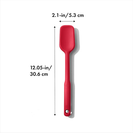 OXO Good Grips 11280800 Spatule-cuillère en silicone à confiture, rouge