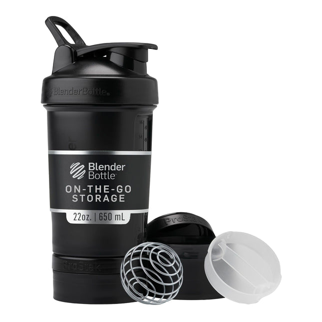 BlenderBottle Shaker Bottle with Pill Organizer an