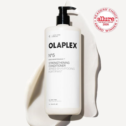 Olaplex No. 5 Bond Maintenance Conditioner, Repairs, Strengthens, & Nourishes All Hair Types, Leaving Hair Feeling Soft & Adds Shine, 1000ml