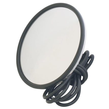 Grand General 33081 Stainless Steel 8" Convex Blind Spot Mirror with L Bracket