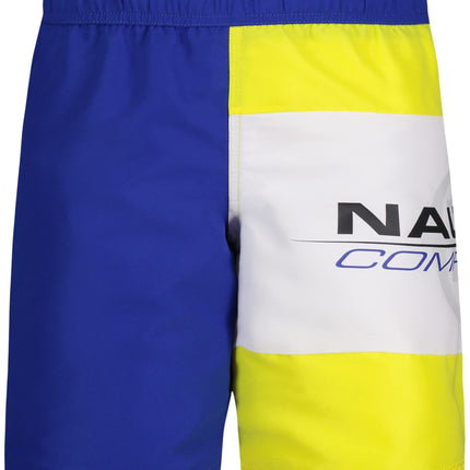 Nautica Boys' Competition Swim Trunk with UPF 50+ 