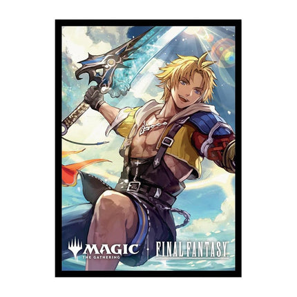 Ultra PRO - Final Fantasy x Universes Beyond Tidus (Commander) 100ct Deck Protector Sleeves for Magic: The Gathering | Trading Card Accessories, Collectible Card Game Gear, Final Fantasy Collectibles