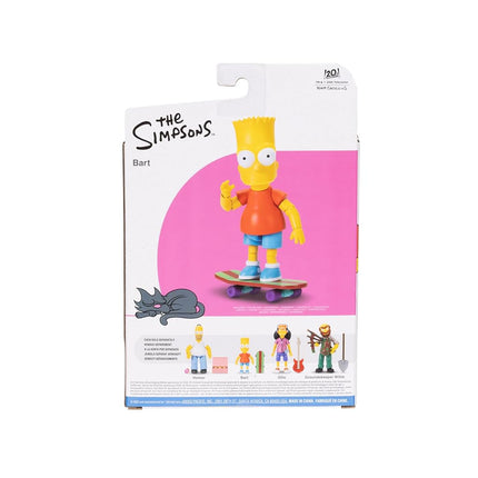 Disney The Simpsons Action Figures 4-Pack 5-Inch Collectible Figures from Jakks Pacific's Wave 1 - Homer, Bart, Groundskeeper Willie, and Otto
