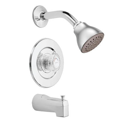 Moen T471EP Chateau Tub and Eco-Performance Shower Trim Kit, Valve Required, Chrome