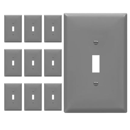 ENERLITES Toggle Light Switch Wall Plate, Jumbo Sw
