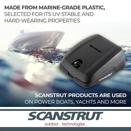Scanstrut DS-HD10-BLK Double Horizontal Cable Seal - Black
