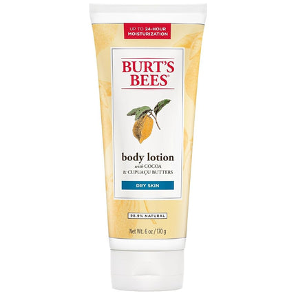 Burt's Bees Richly Replenishing Cocoa & Cupuacu Butters Body Lotion, 6 Ounces (Pack of 2) by Burt's Bees