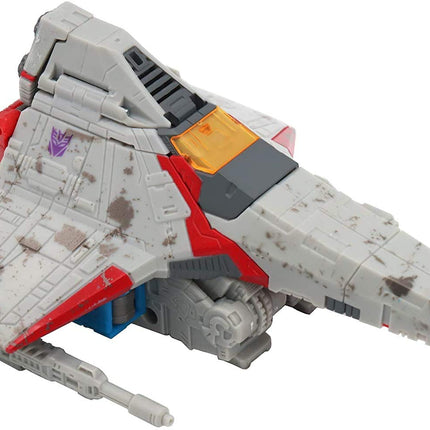 Transformers Juguetes Generations War for Cybertron Voyager Wfc-S24 Figura de acción de Starscream - Capítulo Siege - Adultos y niños de 8 años en adelante, 17.78 cm