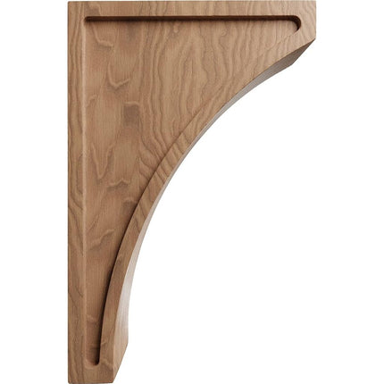Ekena CORW03X06X10LWGM 3-Inch Width x 6 1/2-Inch Depth x 10-Inch Height Large Lawson Wood Corbel - Mahogany