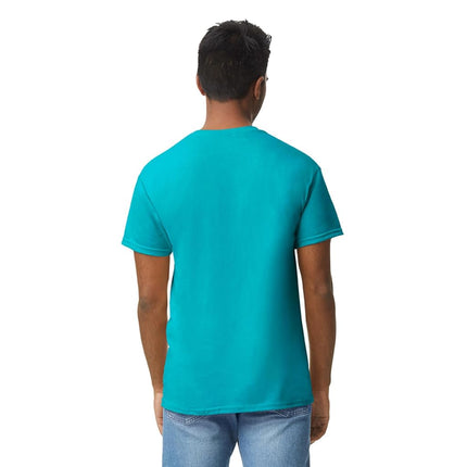 Gildan Heavy Cotton T-Shirt, Style G5000, Multipack, Tropical Blue (Pack of 3), M