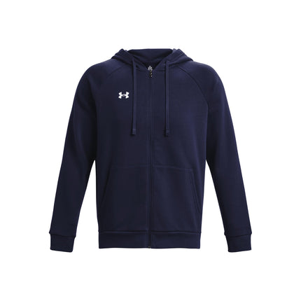 Under Armour Mens Rival Fleece Zip Hoodie - Midnig